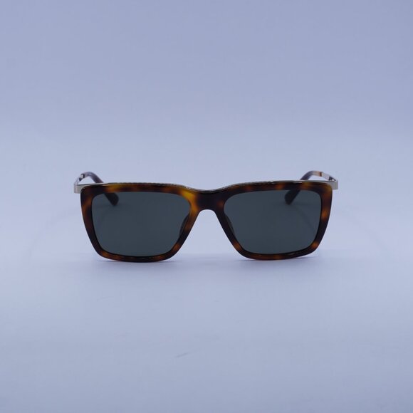 Saint Laurent SL 765 004 Sunglasses Havana/Gold Square Frame, Grey Lenses - Picture 3 of 10